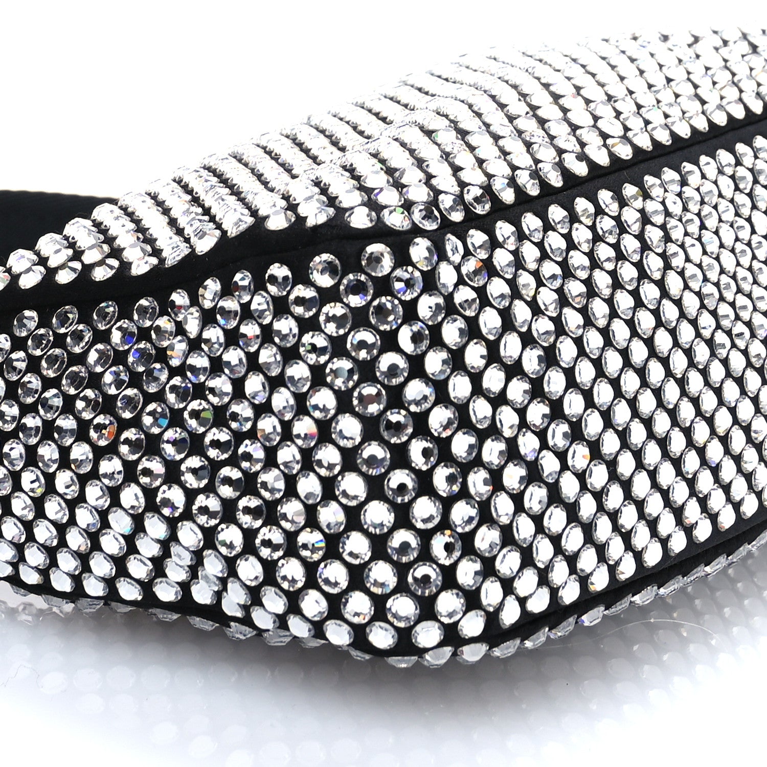 Prada Satin Crystal Mini Re-Edition 2000 Bag Cristal 10 of 13