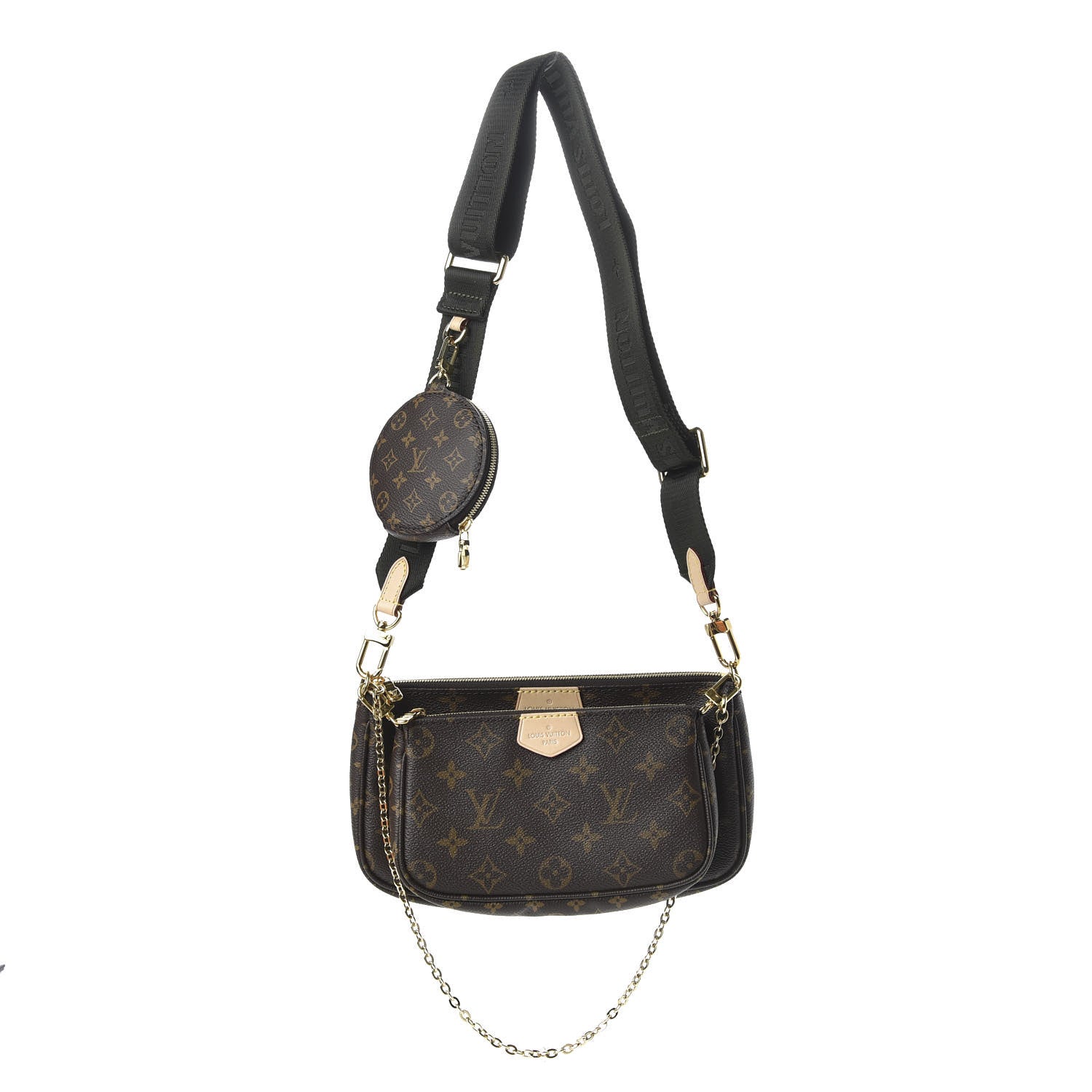 Louis Vuitton Monogram Multi Pochette Accessories Kaki 1 of 12
