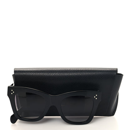 Celine Acetate Polarized Sunglasses CL4004IN Black 7 of 7