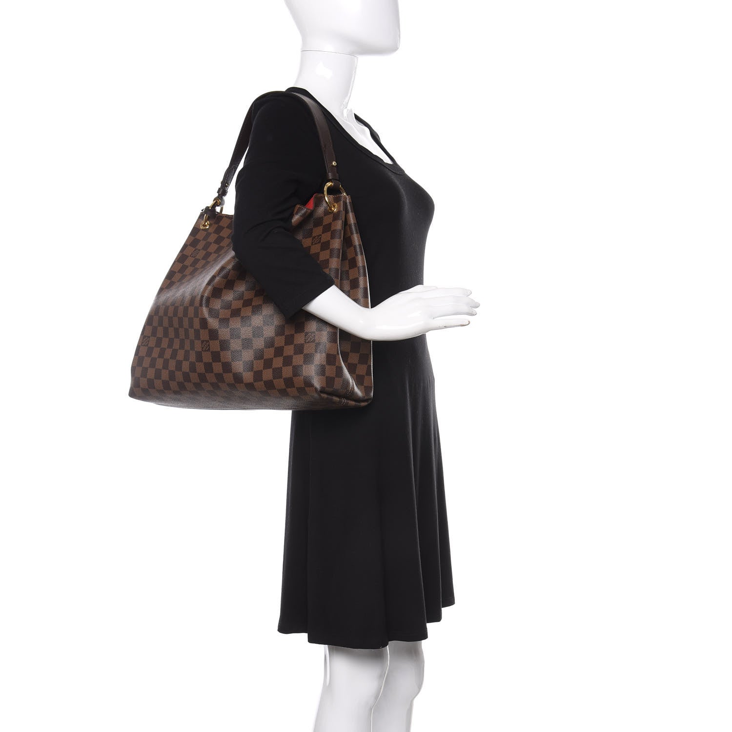 Louis Vuitton Damier Ebene Graceful MM 2 of 11