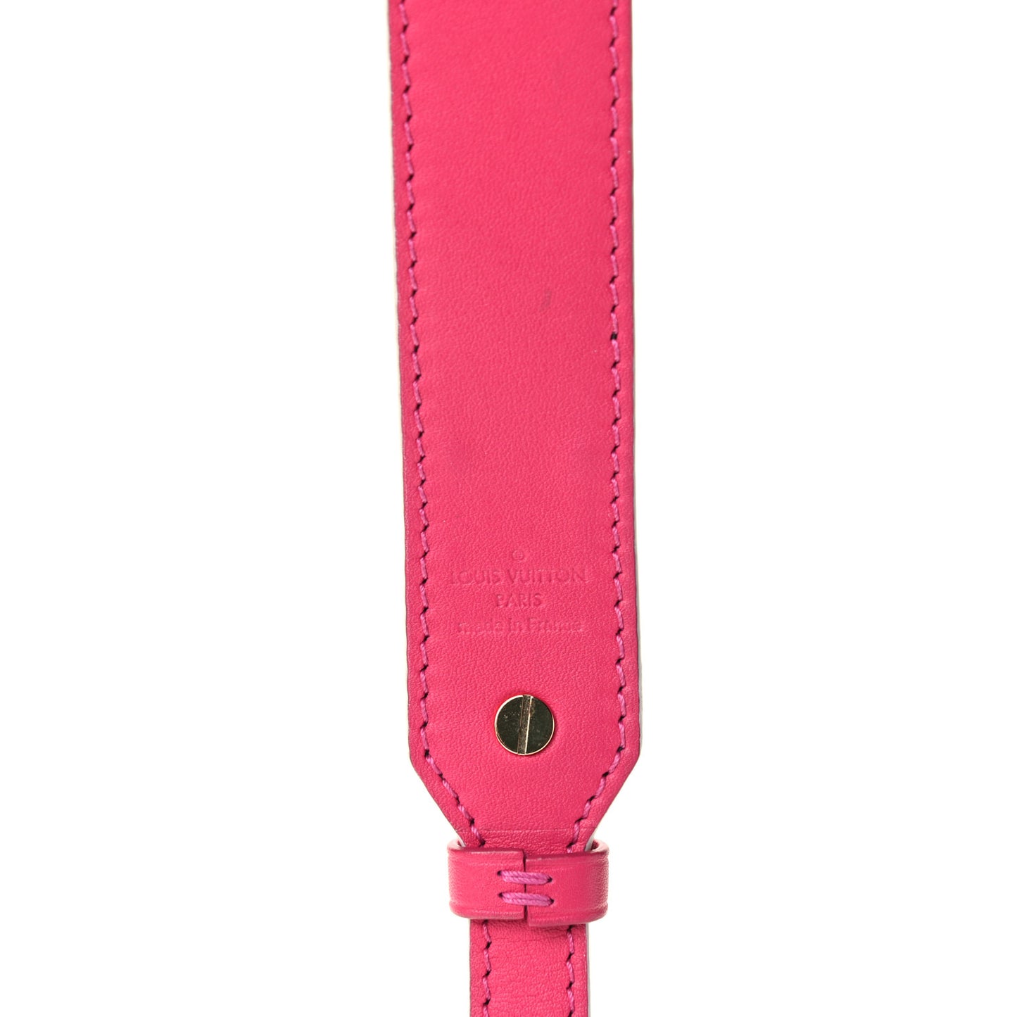 Monogram Bandouliere Shoulder Strap XL Hot Pink