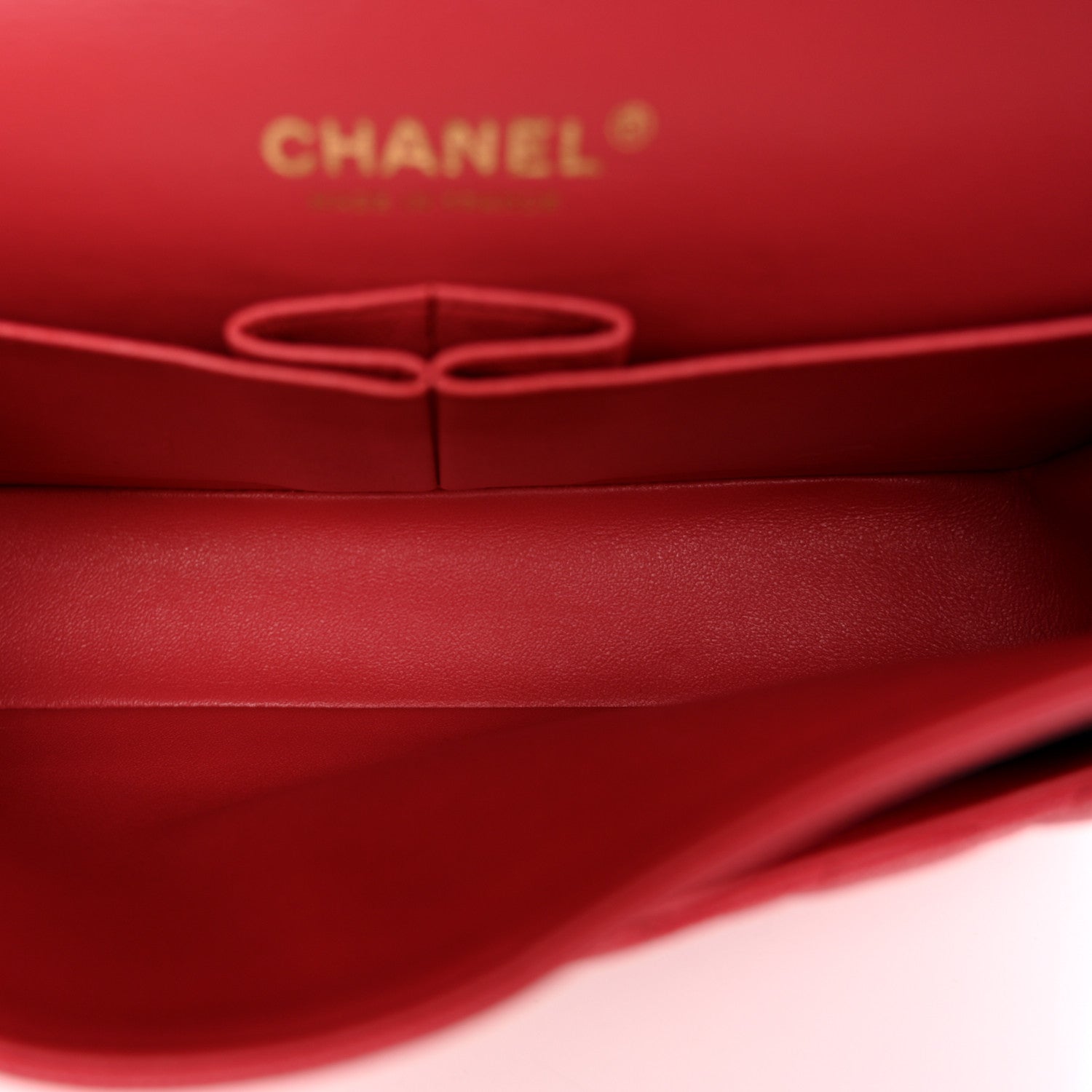 Chanel Caviar Quilted Medium Double Flap Dark Pink 5 of 10