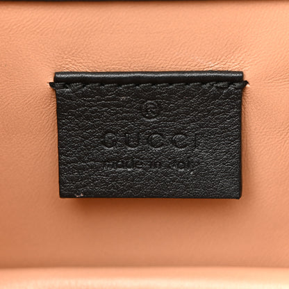 Gucci Snakeskin Mini Sylvie 1969 Messenger Bag Black 6 of 13