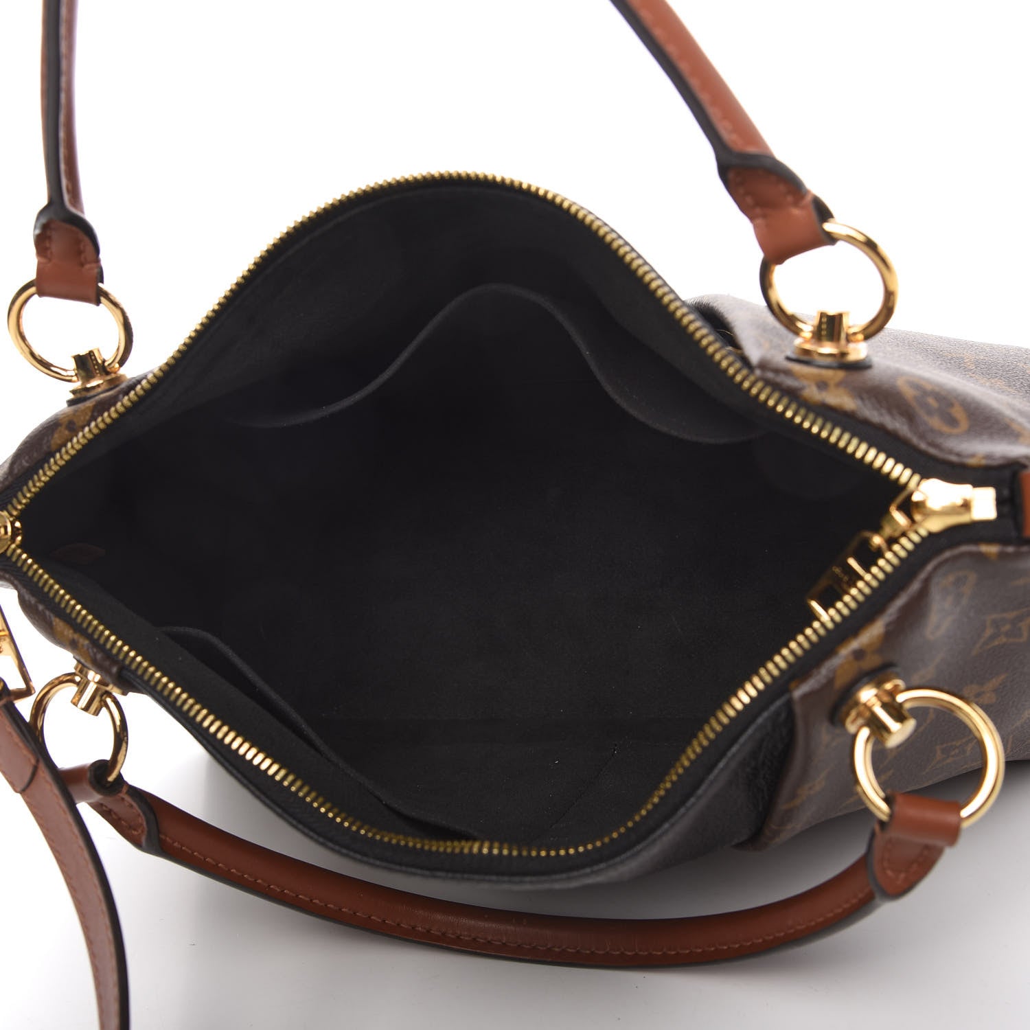 Louis Vuitton Monogram V Tote MM Black 5 of 10