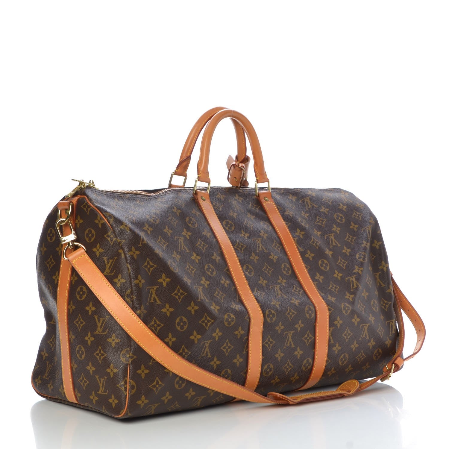 Louis Vuitton Monogram Keepall Bandouliere 55 3 of 11