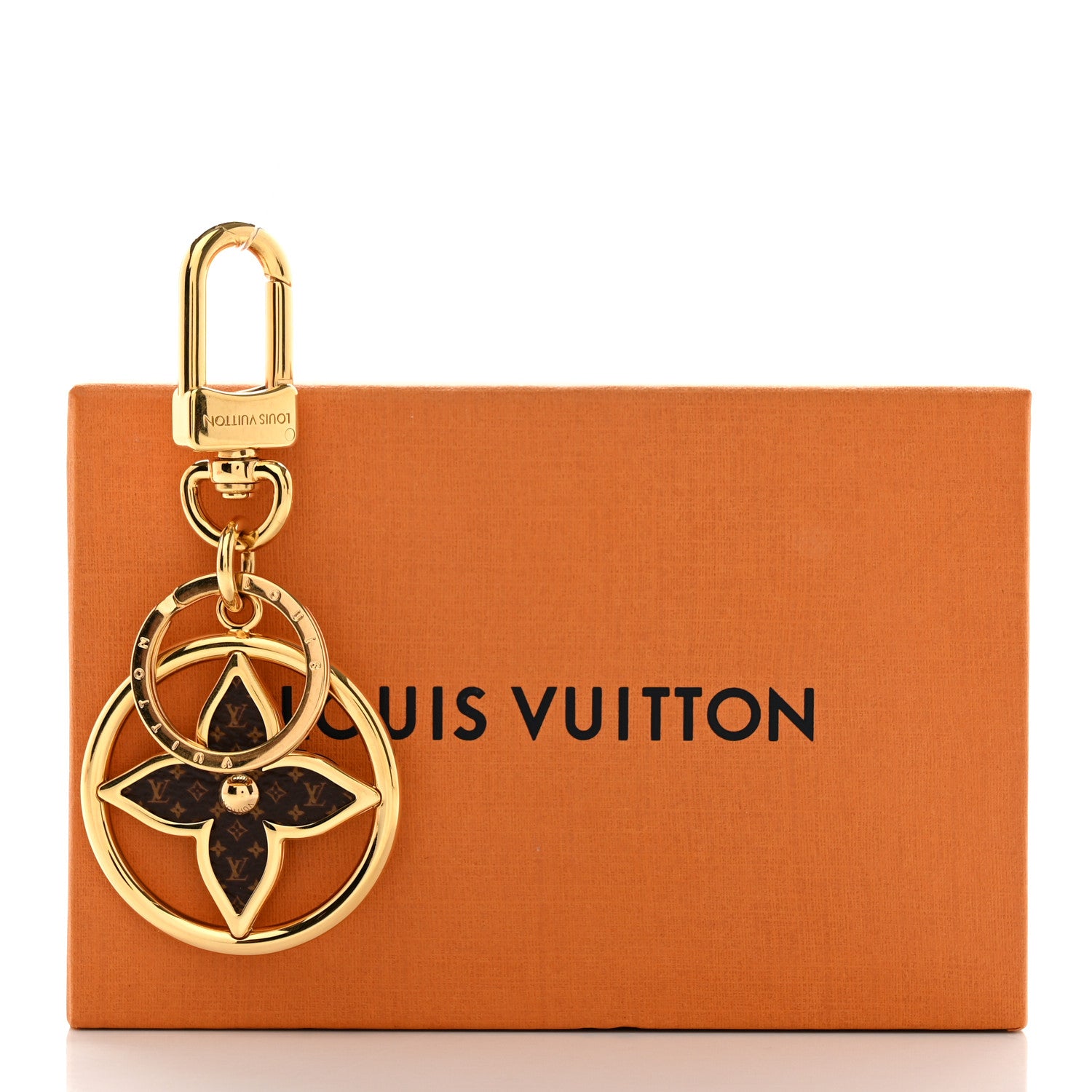 Louis Vuitton Monogram Puzzle Flower Bag Charm Key Holder 5 of 5