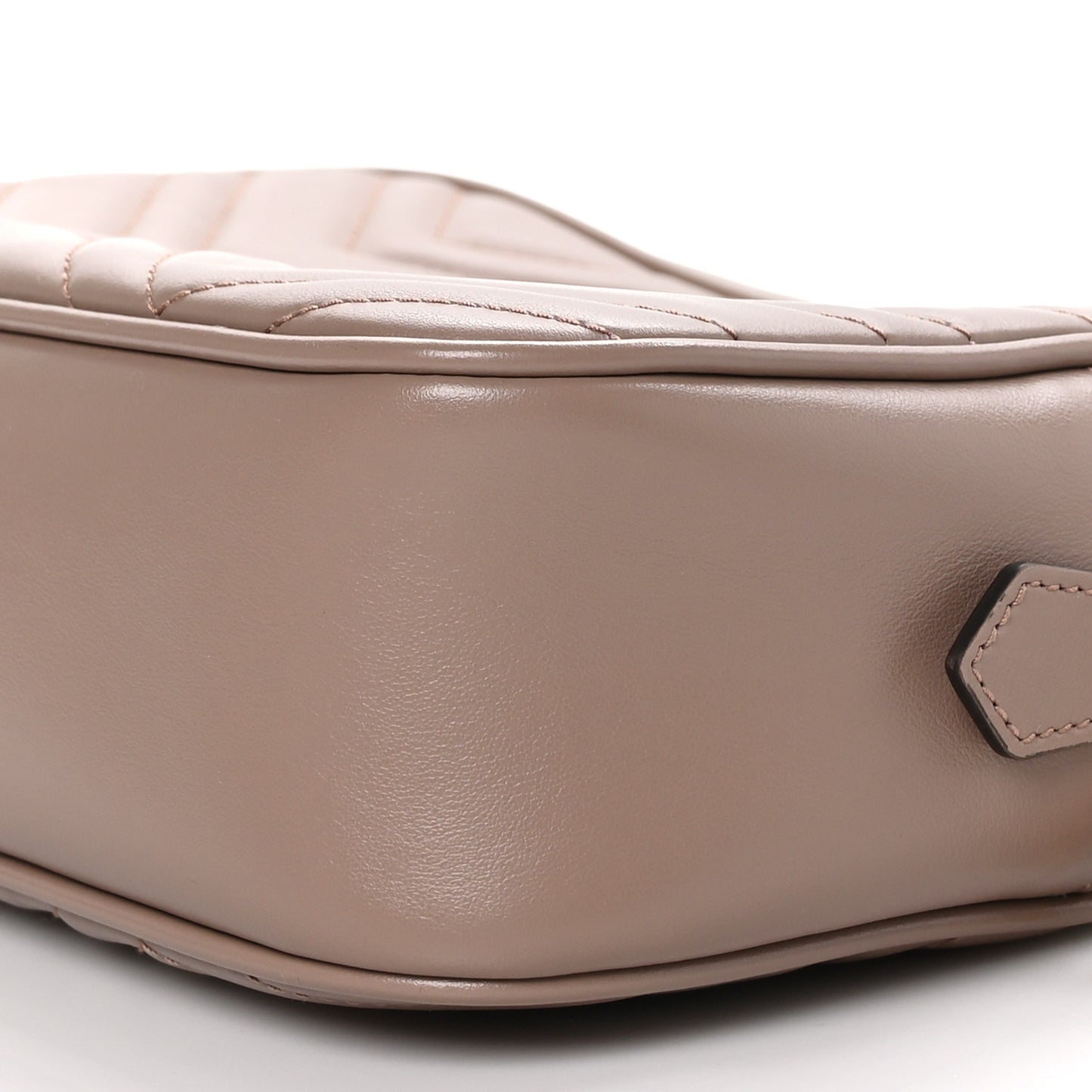 Calfskin Matelasse Small GG Marmont Chain Shoulder Bag Porcelain Rose