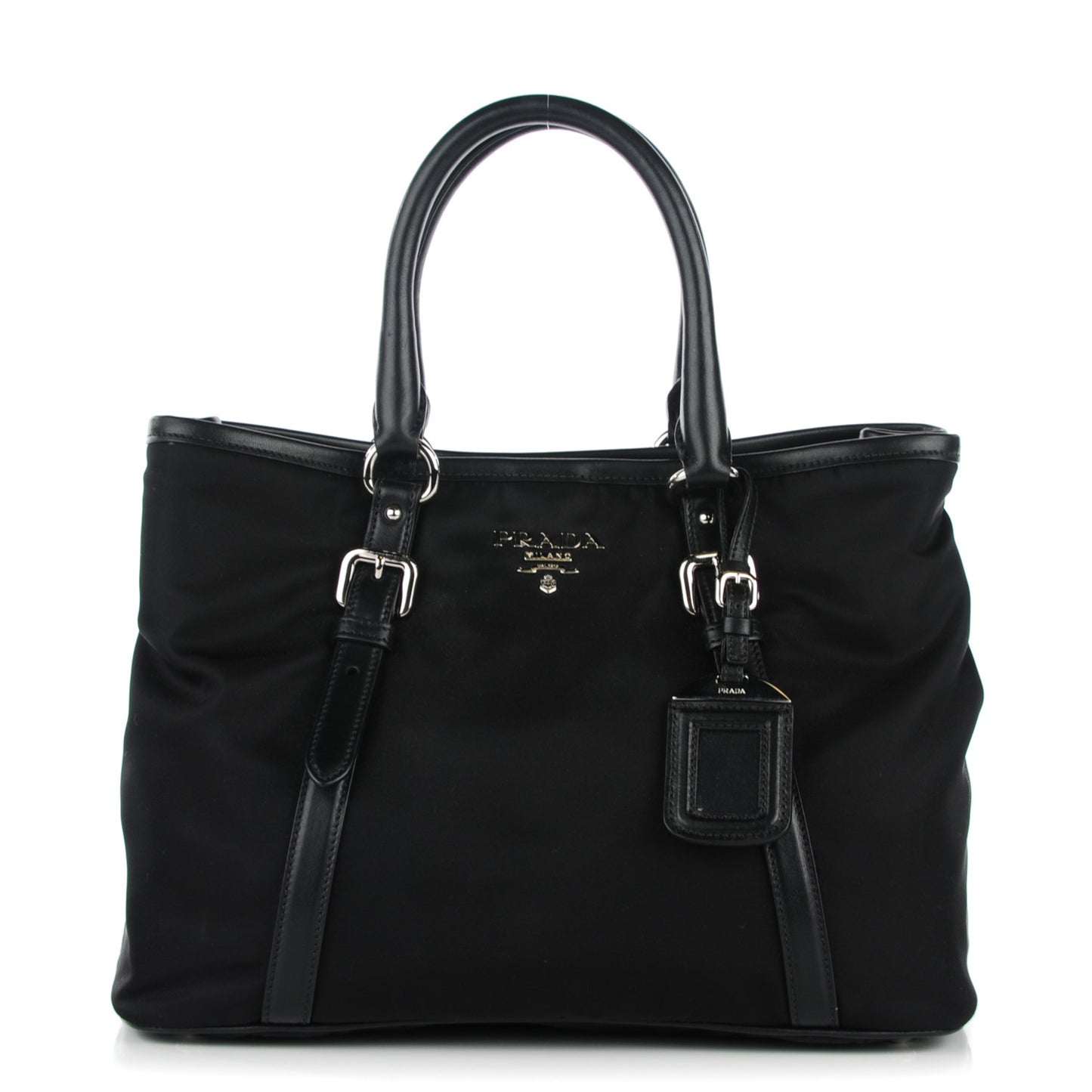 Tessuto Soft Calf Tote Nero Black