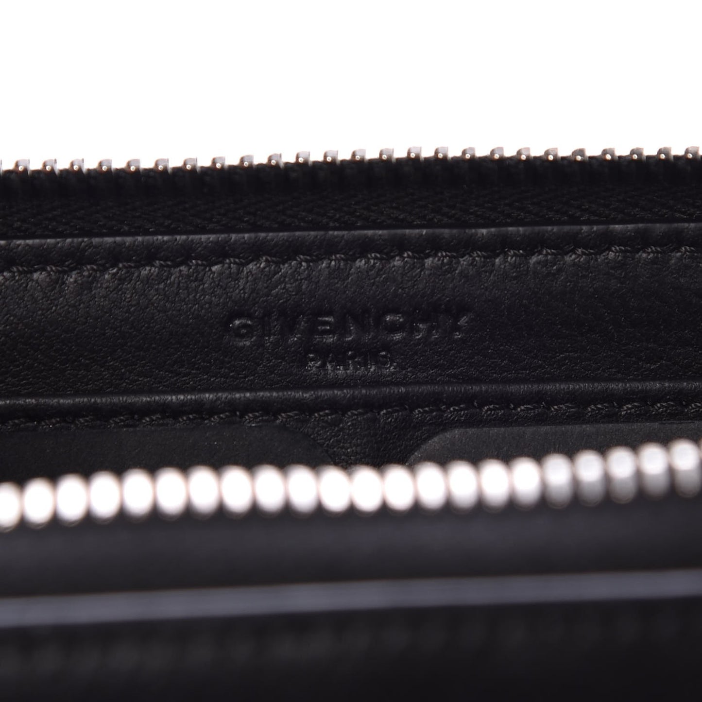 Sugar Goatskin Pandora Zip Around Wallet Black