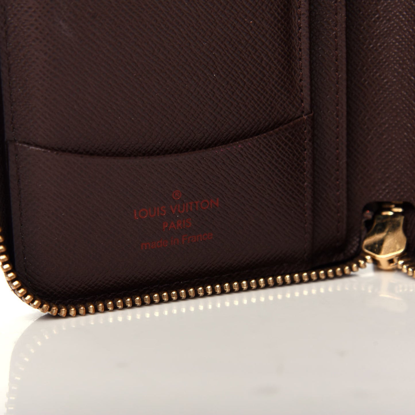 Damier Ebene Zippy Compact Wallet