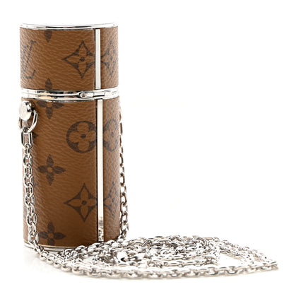 Louis Vuitton Reverse Monogram Chain Lipstick Case 3 of 8
