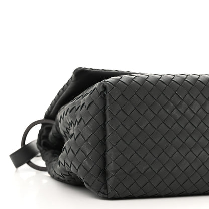 Bottega Veneta Nappa Intrecciato Flap Shoulder Bag Ebano 8 of 9