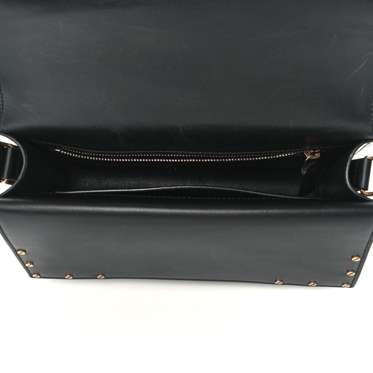 Saint Laurent Calfskin Medium Margaux Shoulder Bag Black 5 of 17