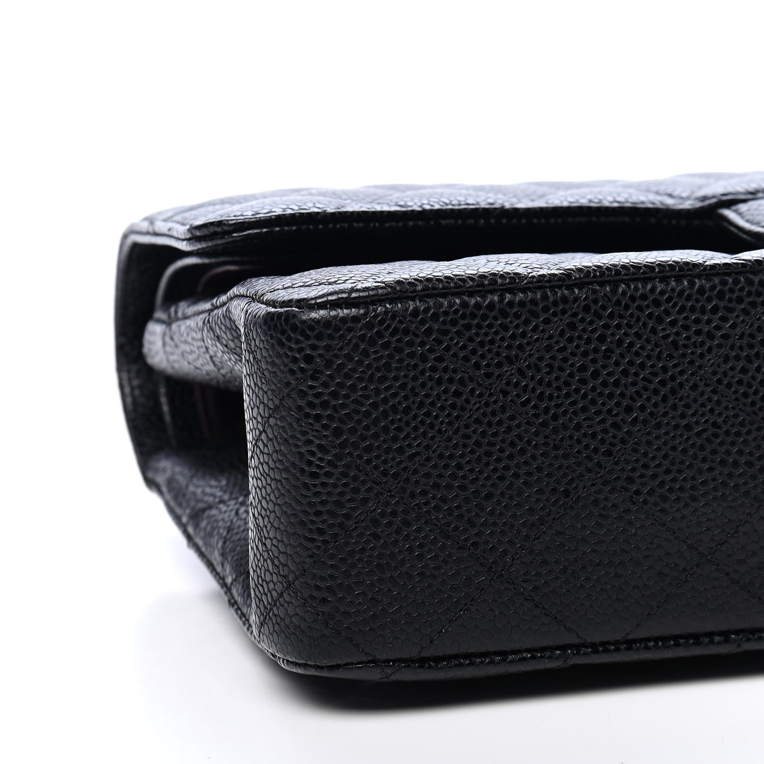 Chanel Caviar Quilted Medium Double Flap Black 8 of 9