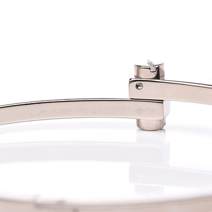 Cartier 18K White Gold Menotte Bracelet 6 5 of 5