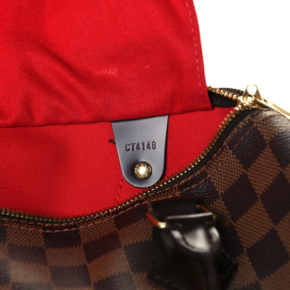 Louis Vuitton Damier Ebene Speedy Bandouliere 25 6 of 10