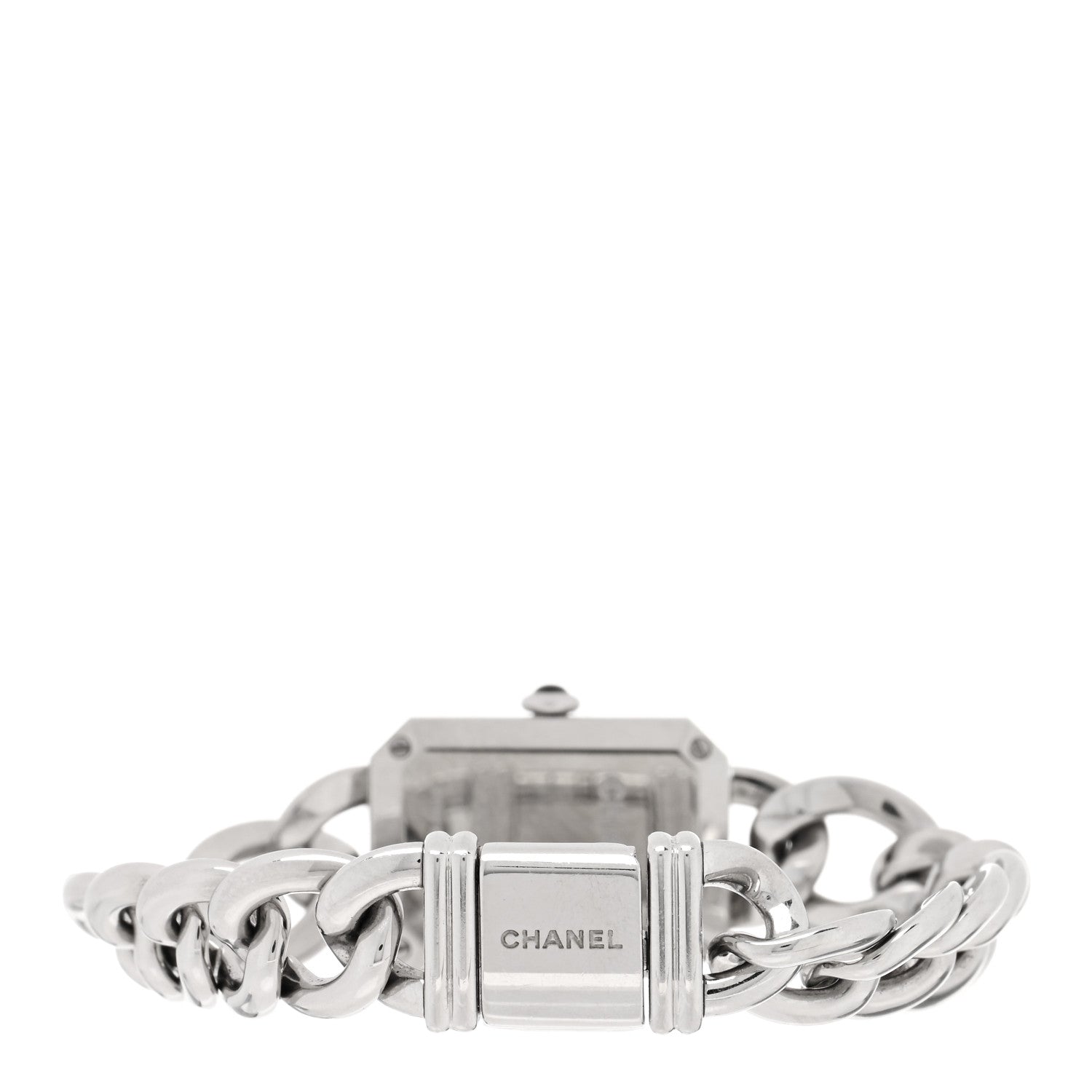 Chanel Stainless Steel Mother of Pearl 20mm Chain Premiere Quartz Watch 3 of 5