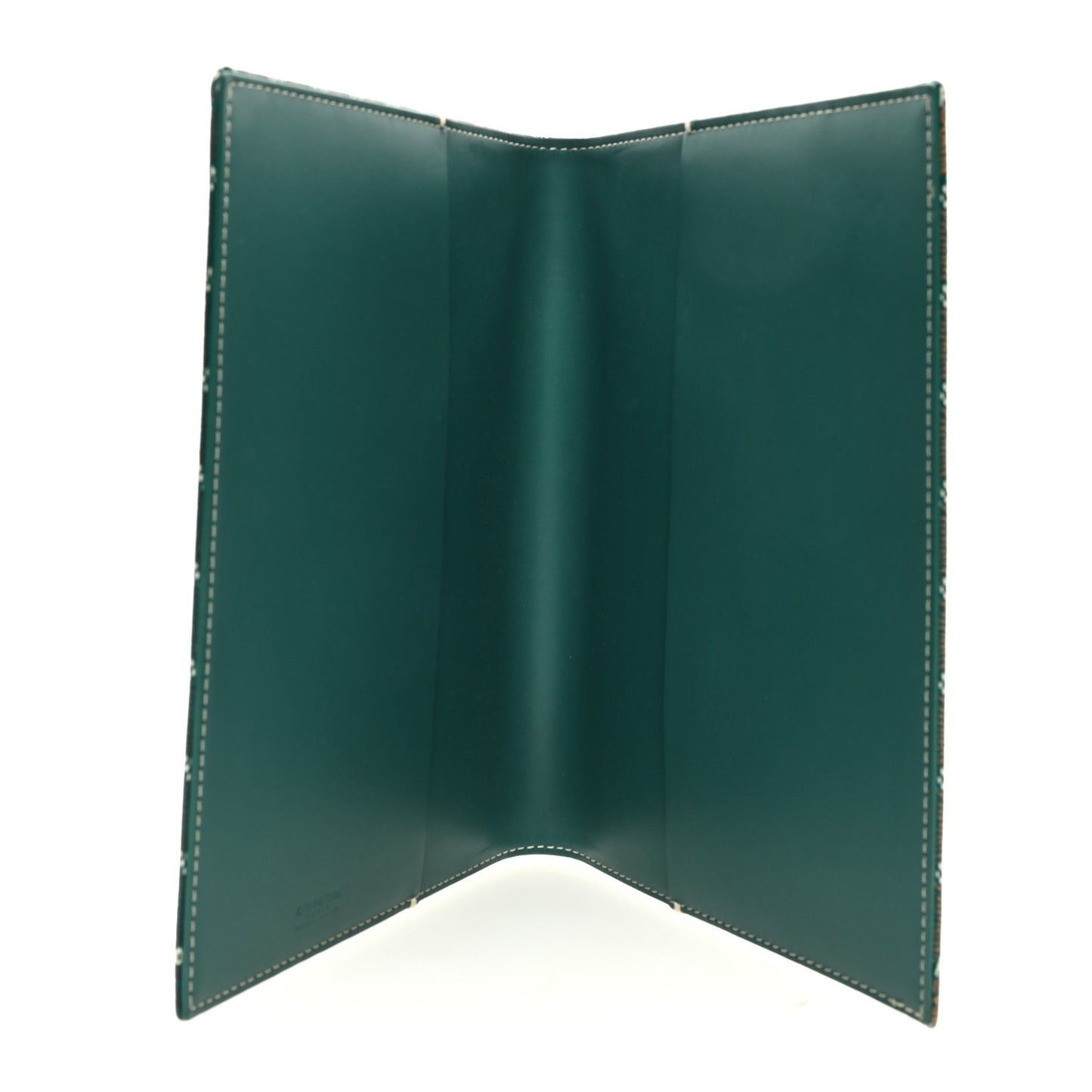 Goyardine Castiglione Document Cover Green