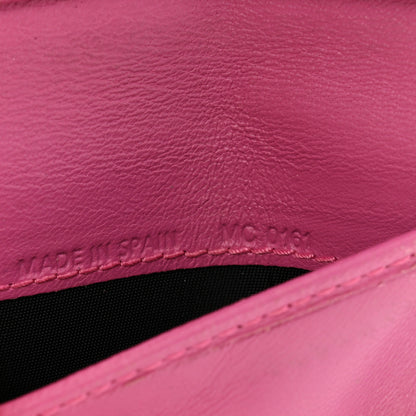 Christian Dior Patent Ultimate Card Holder Black Pink 7 of 11