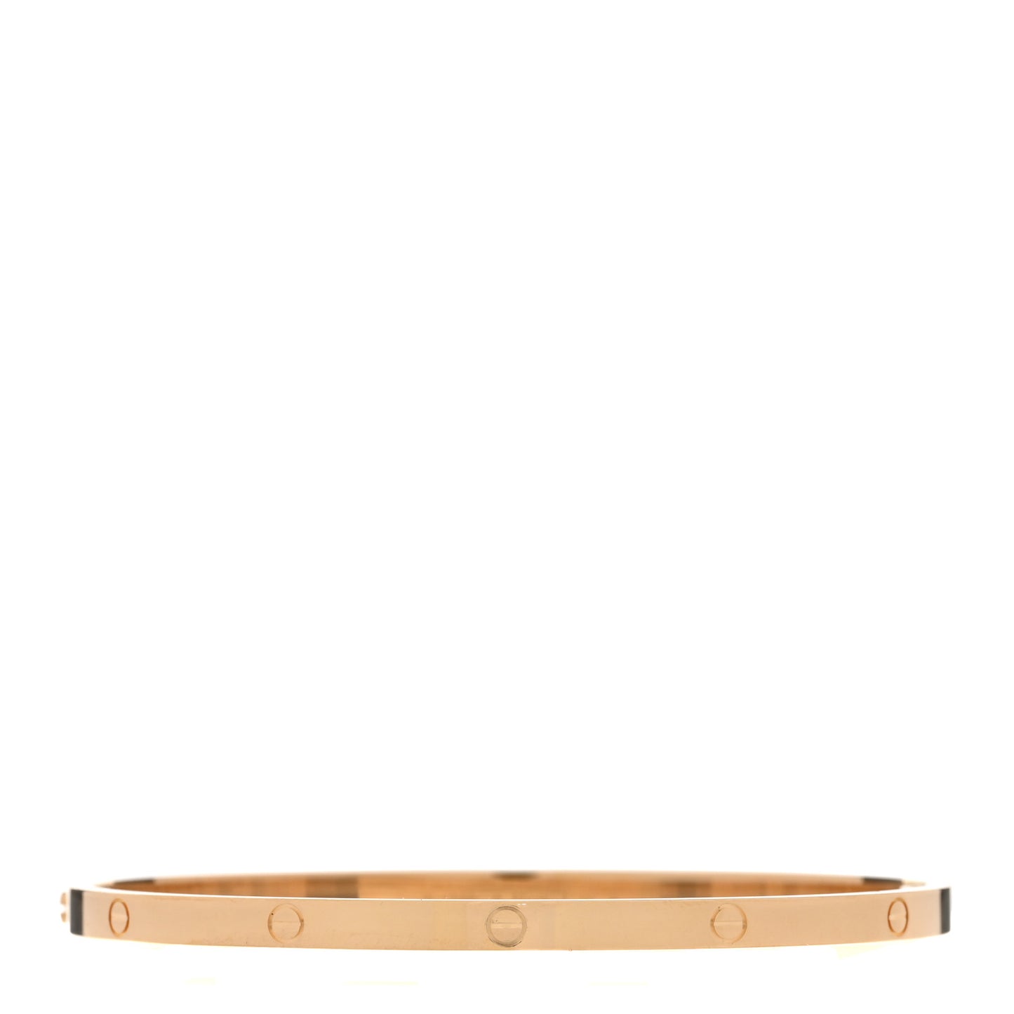 18K Yellow Gold Small LOVE Bracelet 19