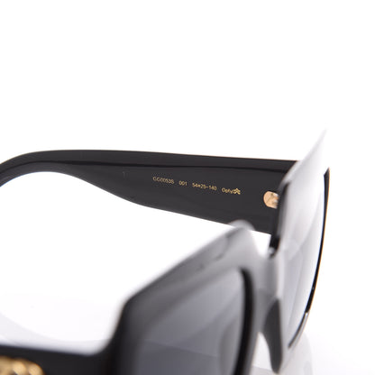 Gucci Acetate Square Frame Sunglasses GG0053S Black 5 of 8