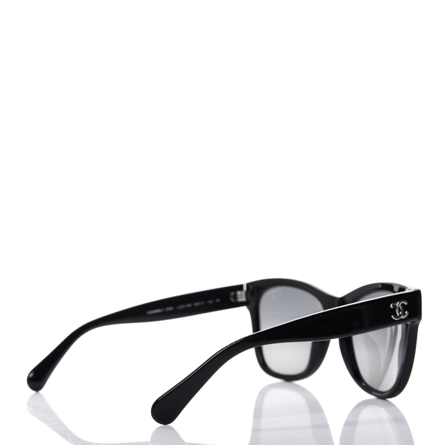 Acetate Polarized Square CC Sunglasses 5380 Black