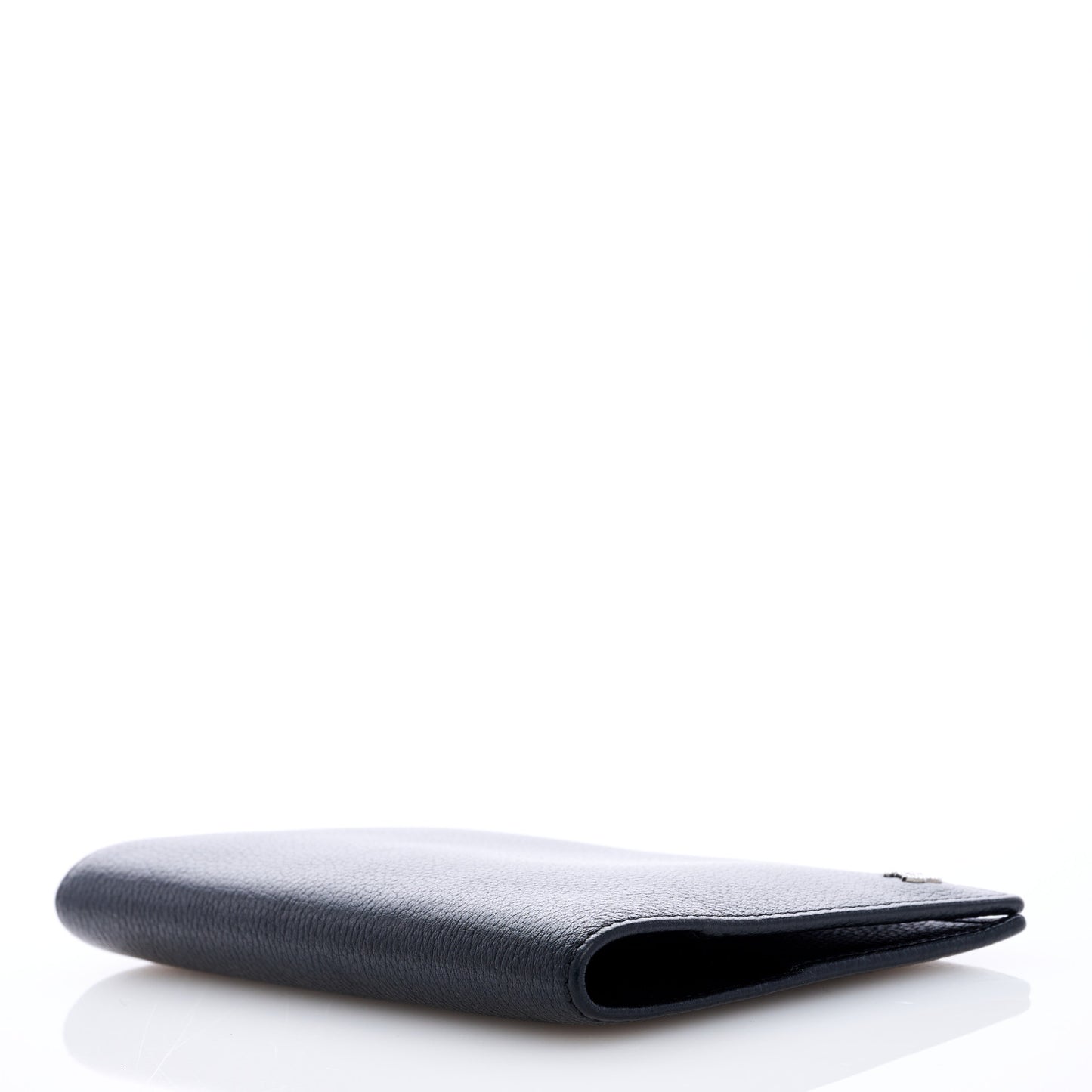 Calfskin Passport Holder Black