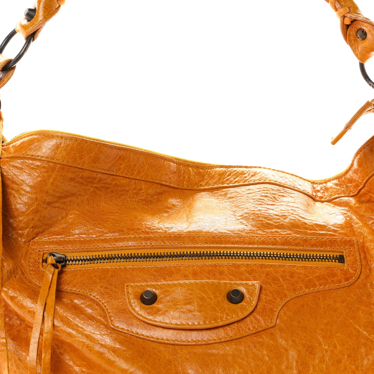 Agneau Classic Hardware Day Hobo Marigold