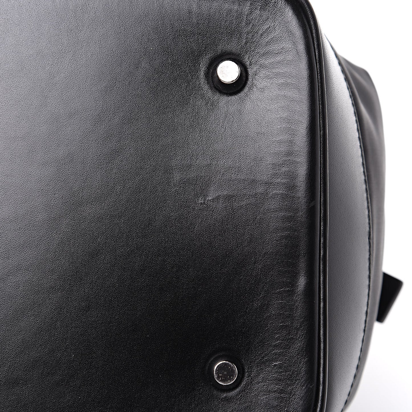 Tessuto Nylon Soft Calf Bowler Black