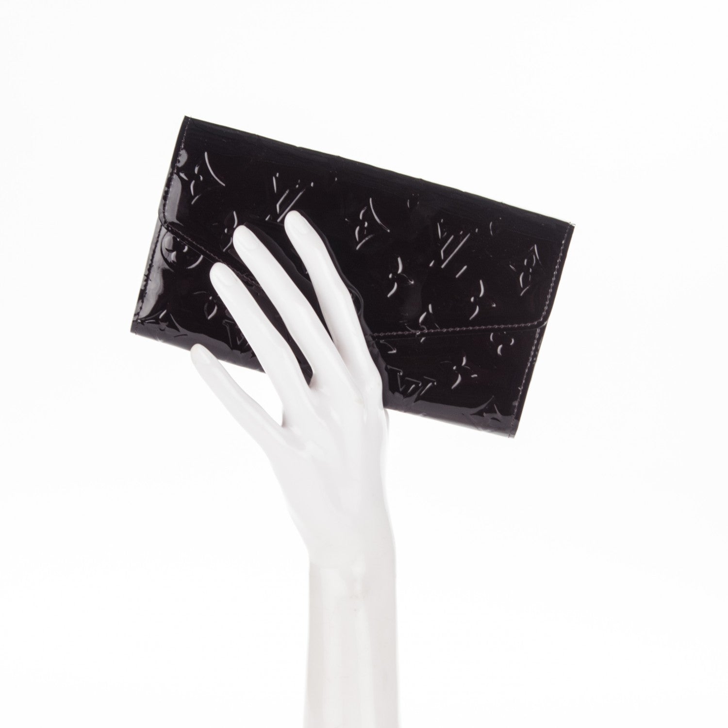 Louis Vuitton Vernis Sarah Wallet NM Amarante 2 of 6