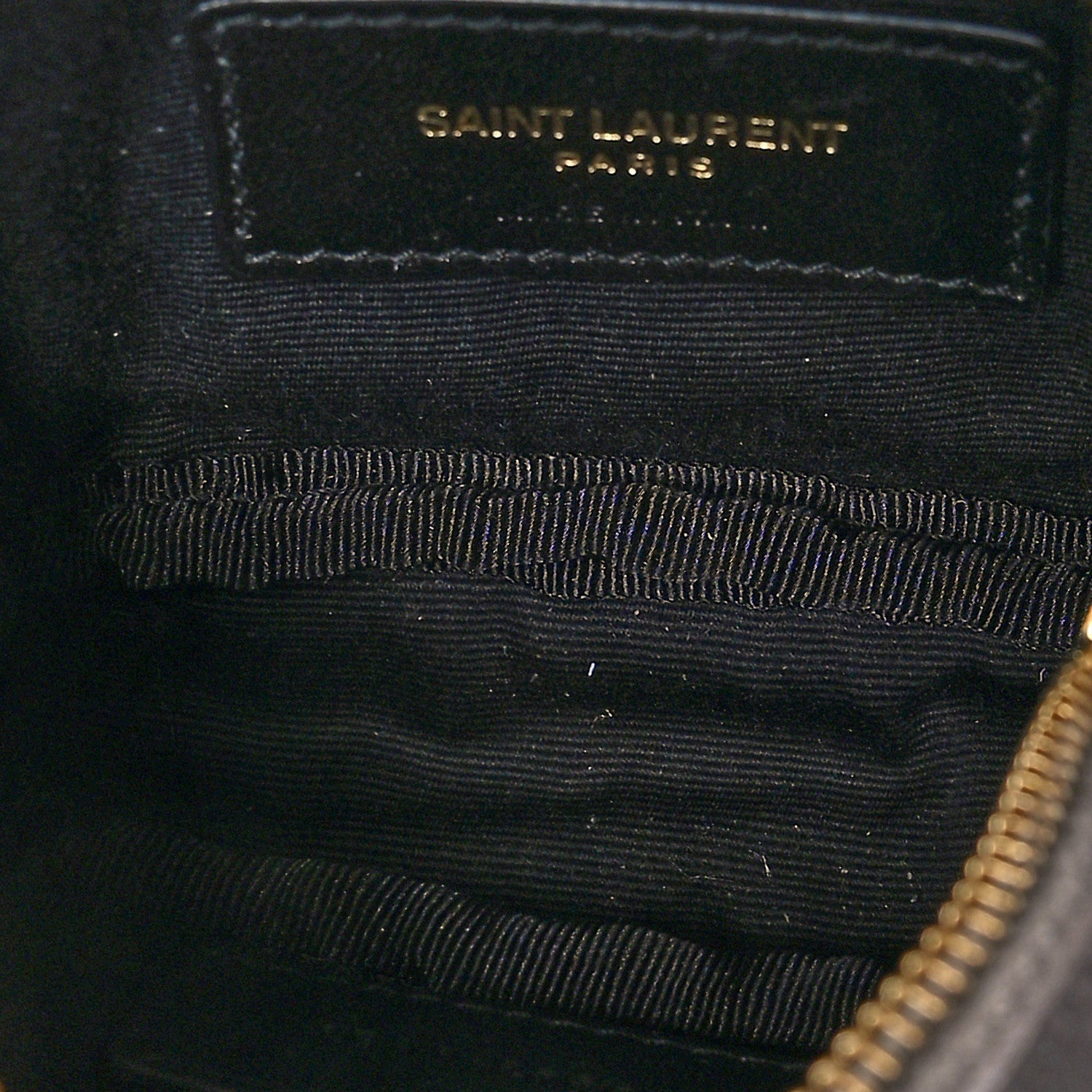 Saint Laurent Grain De Poudre Matelasse Monogram Baby Lou Camera Bag Fog 5 of 10