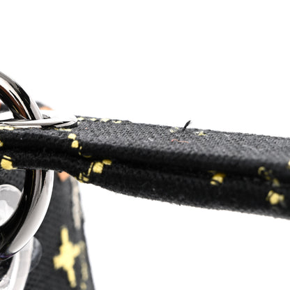 Christian Dior Canvas Pixel Zodiac Embroidered Medium Lady D-Lite Nero Multicolor 11 of 14