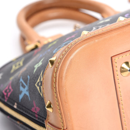 Louis Vuitton Monogram Multicolor Alma PM Black 15 of 17