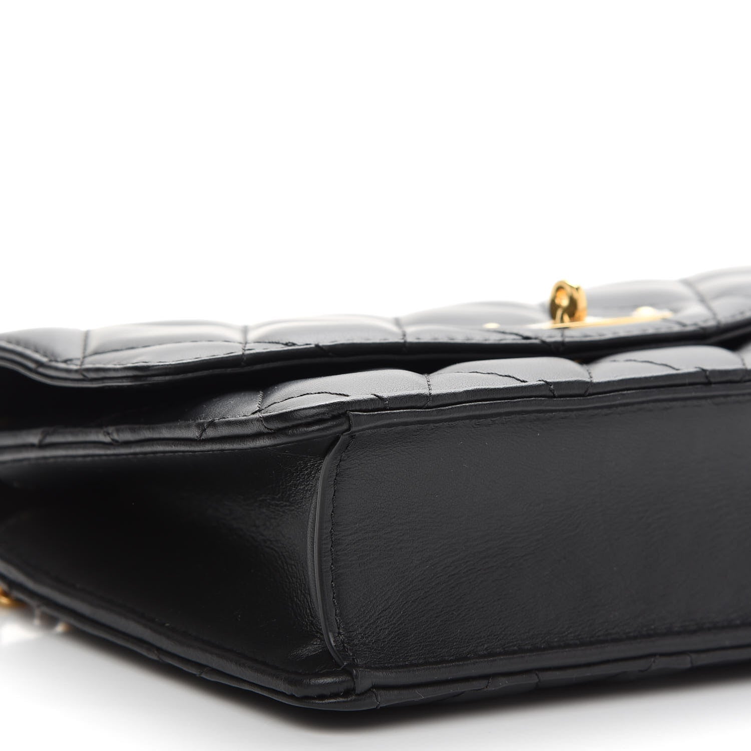 Mulberry Small Quilted Calfskin Small Darley Black 7 of 8