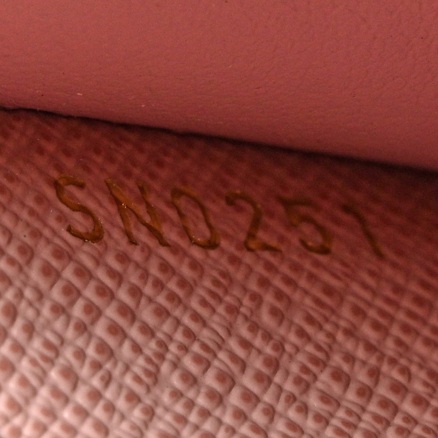 Damier Ebene Zippy Coin Purse Rose Ballerine
