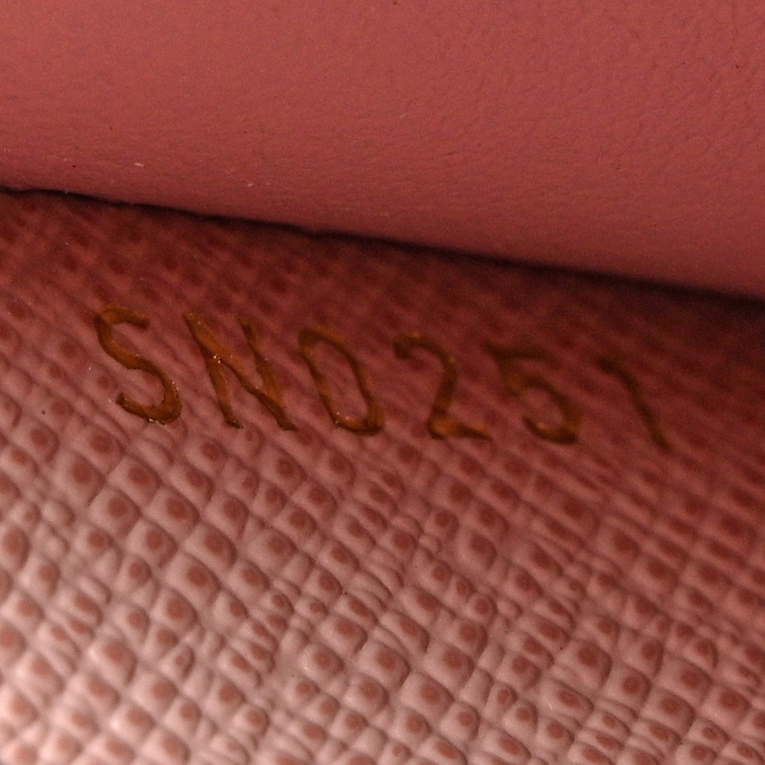 Louis Vuitton Damier Ebene Zippy Coin Purse Rose Ballerine 7 of 10