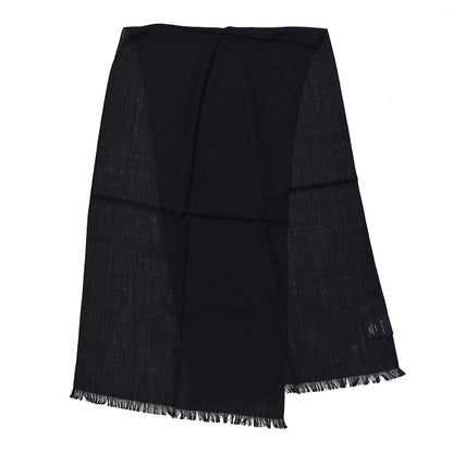 Gucci Wool Silk GG Monogram GGNat Scarf Black 5 of 7