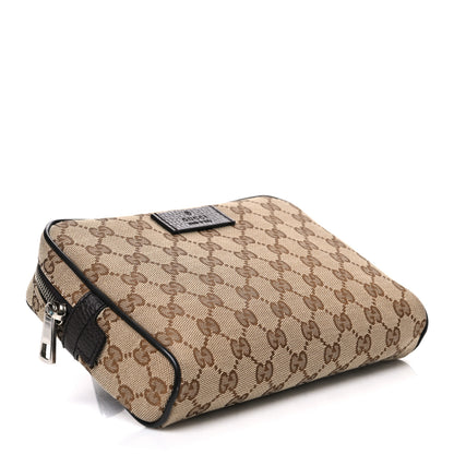 Gucci Monogram Belt Bag Dark Brown 3 of 9