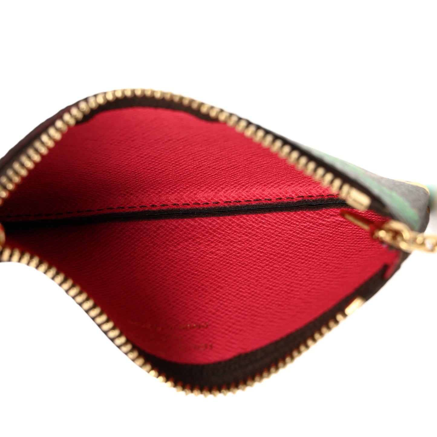 Monogram 2023 Christmas Animation Sailing Vivienne Key Pouch Dragonfruit Pink
