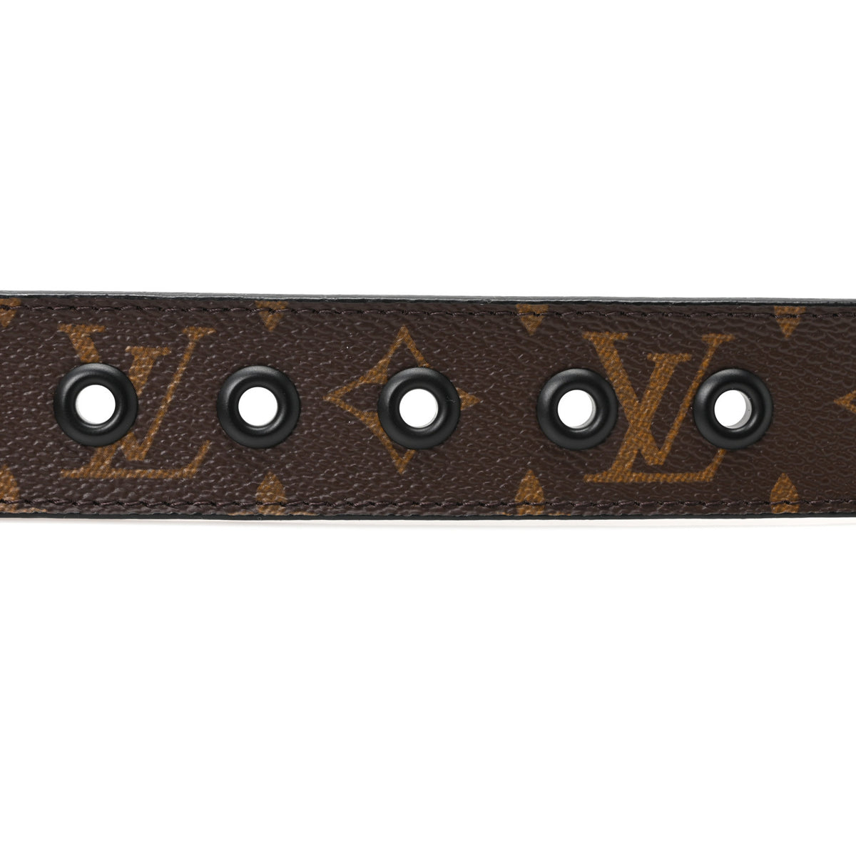 Louis Vuitton Monogram Macassar 35 MM Voyager 95 38 Belt 3 of 5