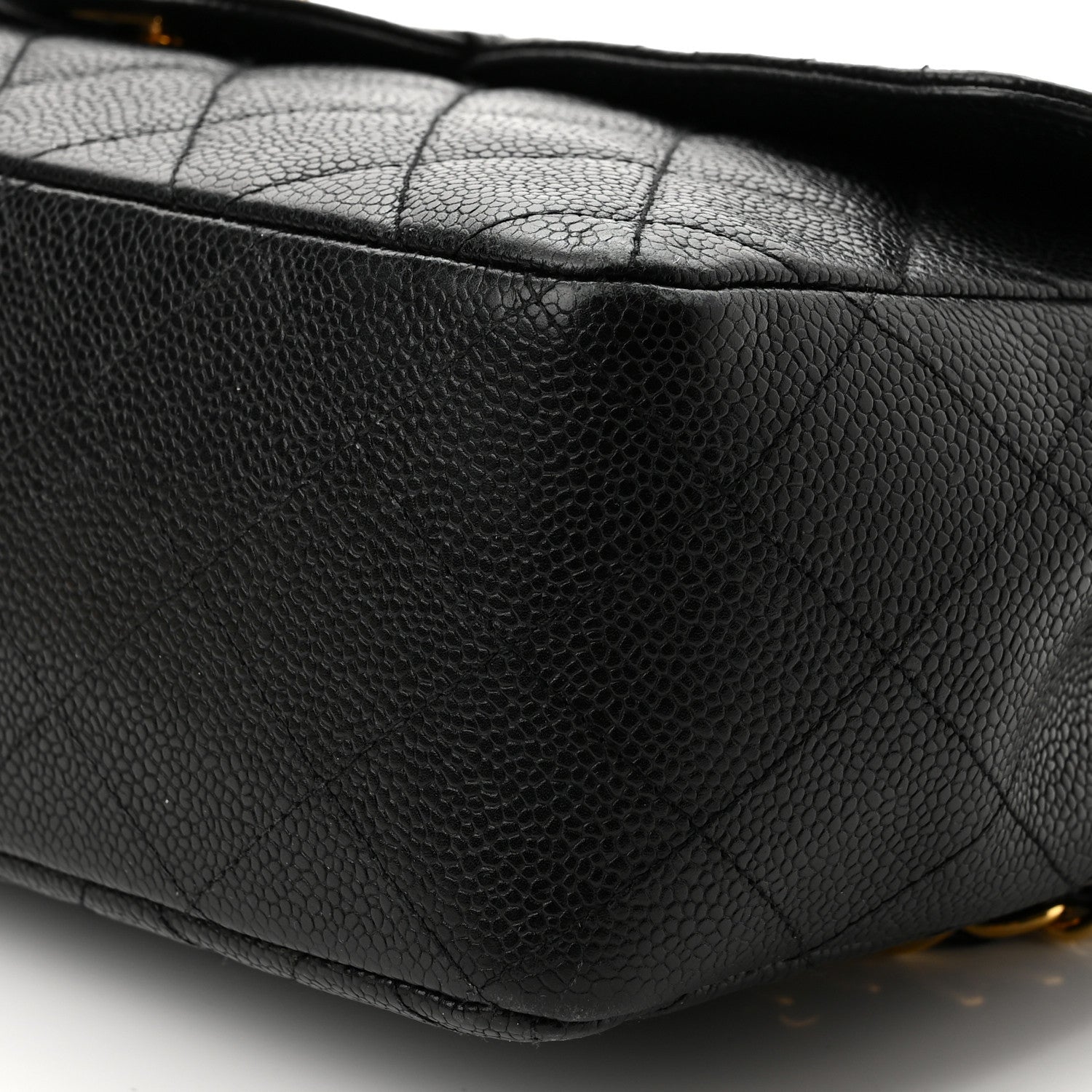 Chanel Caviar Quilted Jumbo Single Flap Black 10 of 10