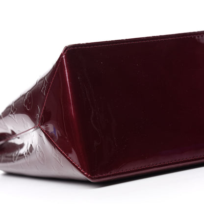 Louis Vuitton Vernis Wilshire MM Rouge Fauviste 6 of 9