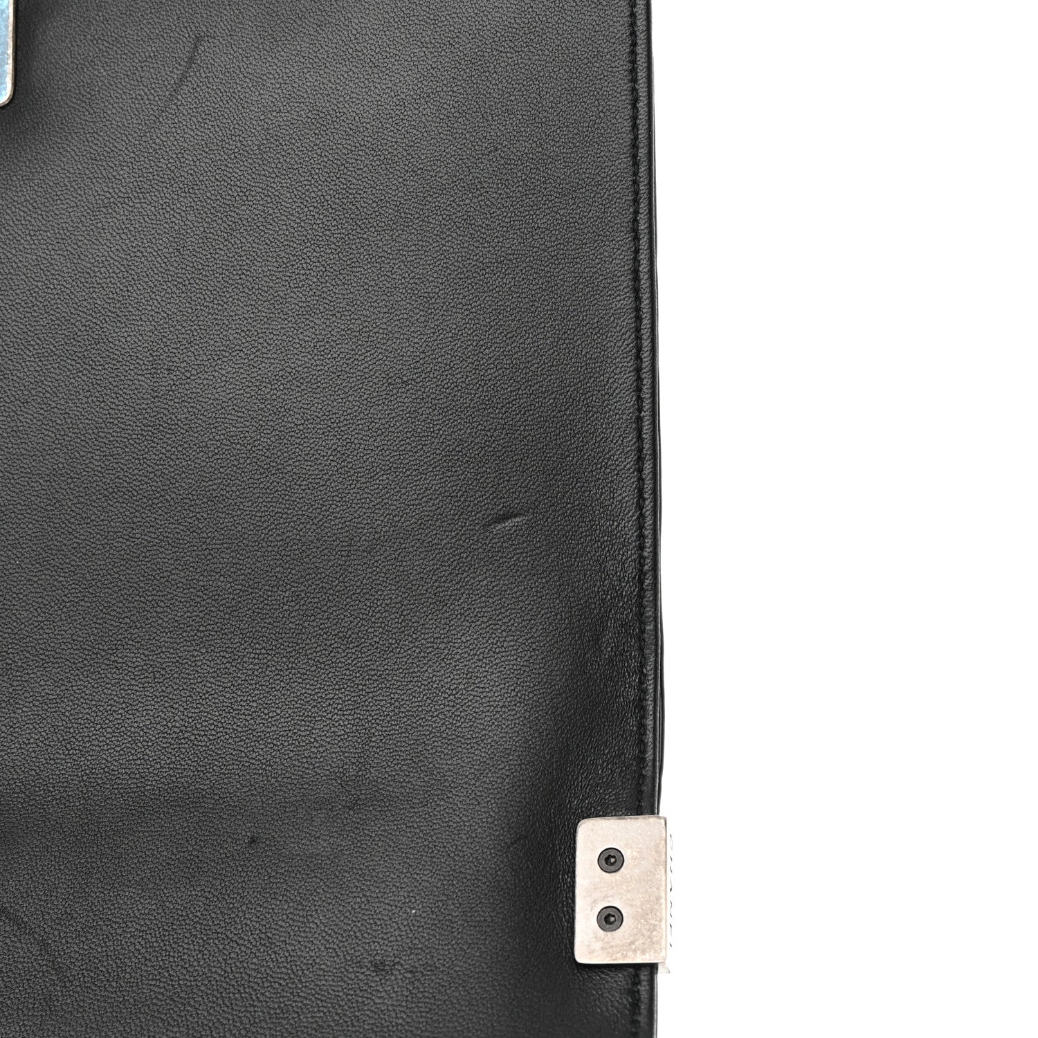 Chanel Glazed Calfskin Medium Boy Flap Black 13 of 17