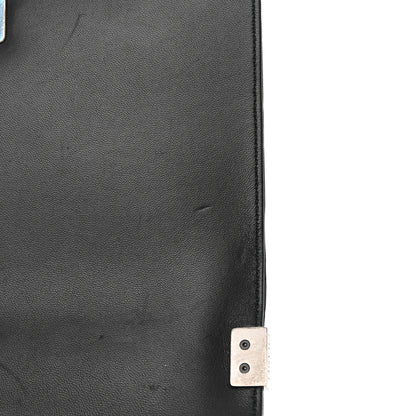 Chanel Glazed Calfskin Medium Boy Flap Black 13 of 17