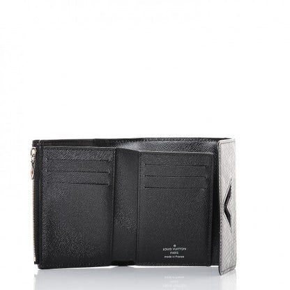 Louis Vuitton Epi Twist Compact Wallet Black 5 of 7