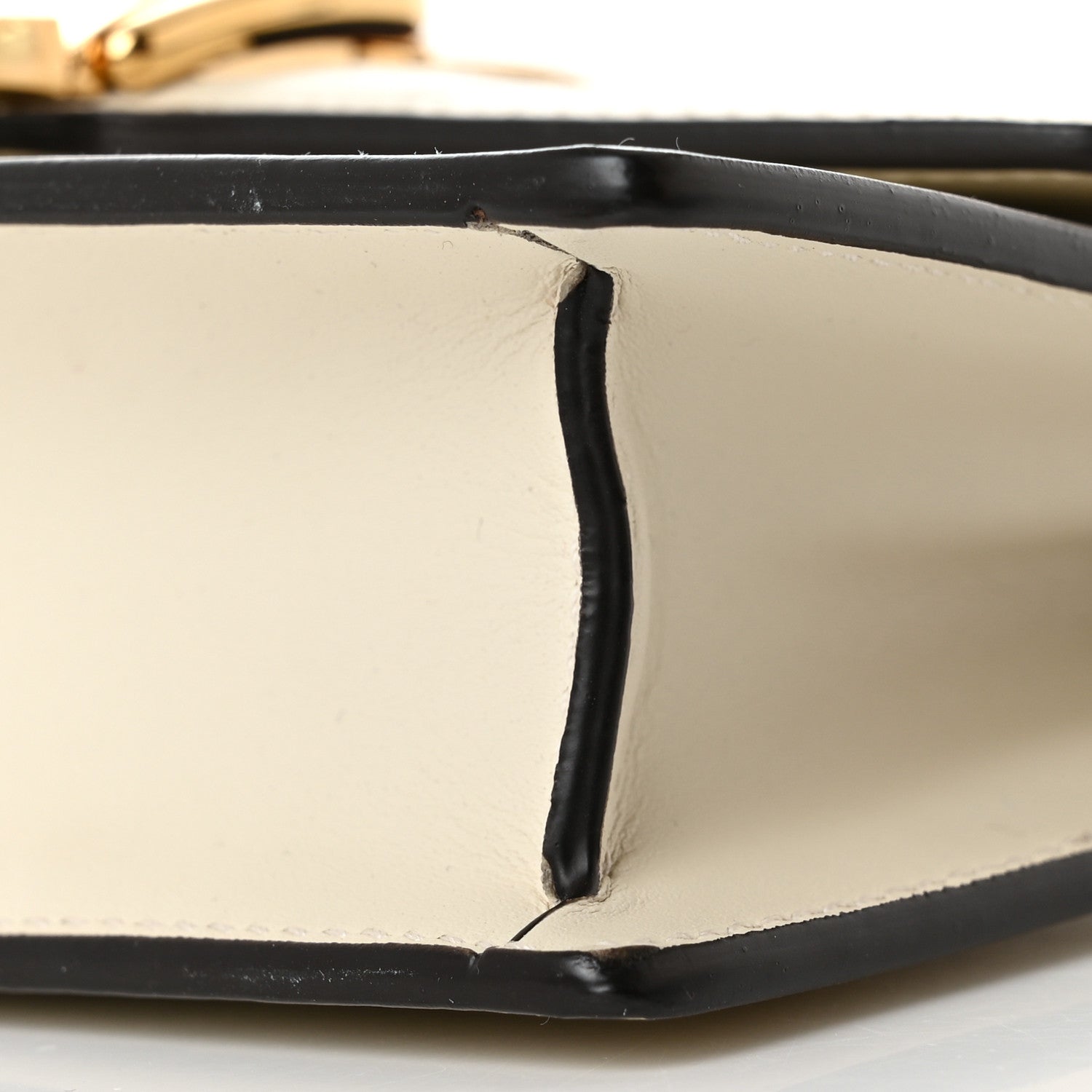 Gucci Calfskin Super Mini Sylvie Chain Shoulder Bag White 11 of 11