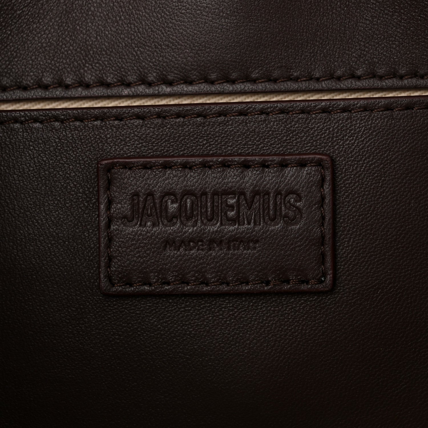 Jacquemus Padded Lambskin Le Bambimou Brown 6 of 9