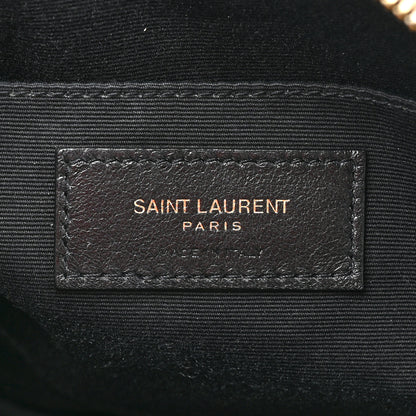 Saint Laurent Calfskin Matelasse Monogram Lou Camera Bag Dark Beige 6 of 11