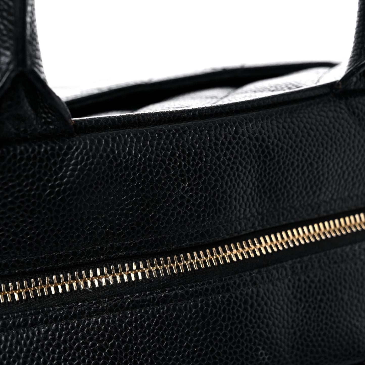 Caviar Quilted Small Bowler Black