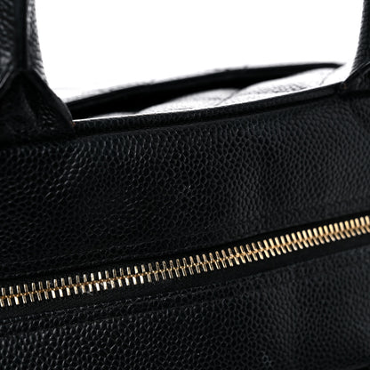Chanel Caviar Quilted Small Bowler Black 13 of 15